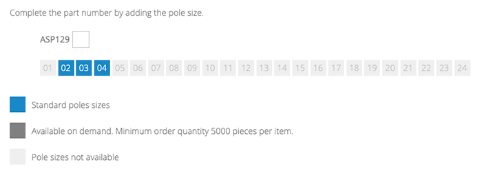SP129xxVBNF ASP129 Part Number